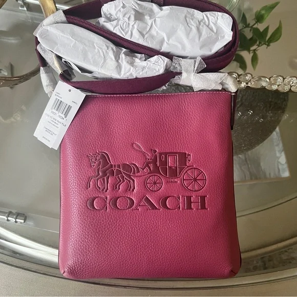Coach Mini Rowan File Bag With Horse And Carriage